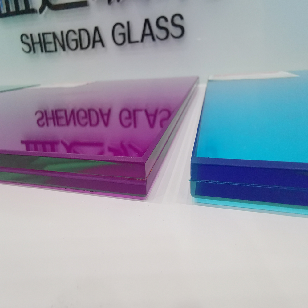 Hot sale Factory Glass Fence Post - 6mm Tempered Decorative Color Glass – Chongzheng