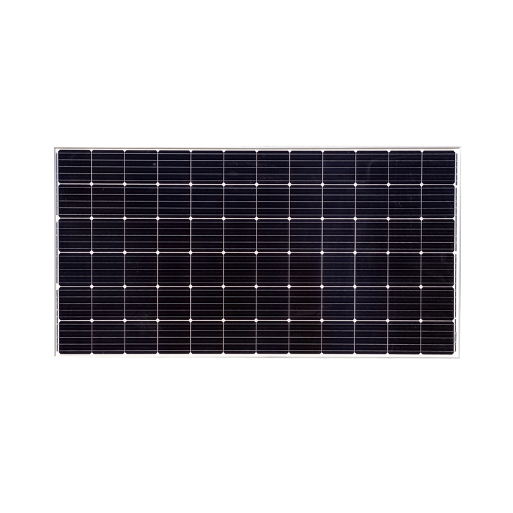 Painel solar de vidro duplo monocristal 370 w painel solar de 72 células para venda