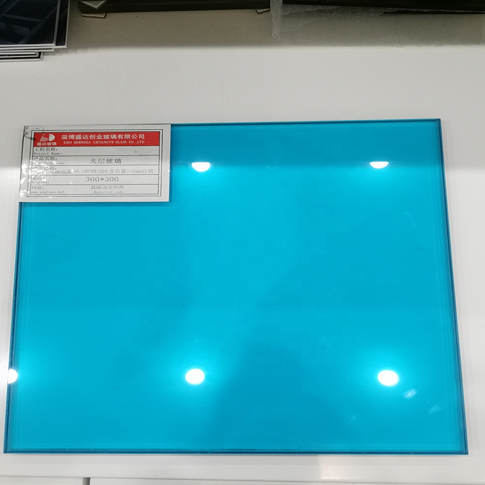 Trending Products Aluminium Glass Profile - 3mm 0.38 3mm Pvb Film Decorative Color Laminated Glass – Chongzheng