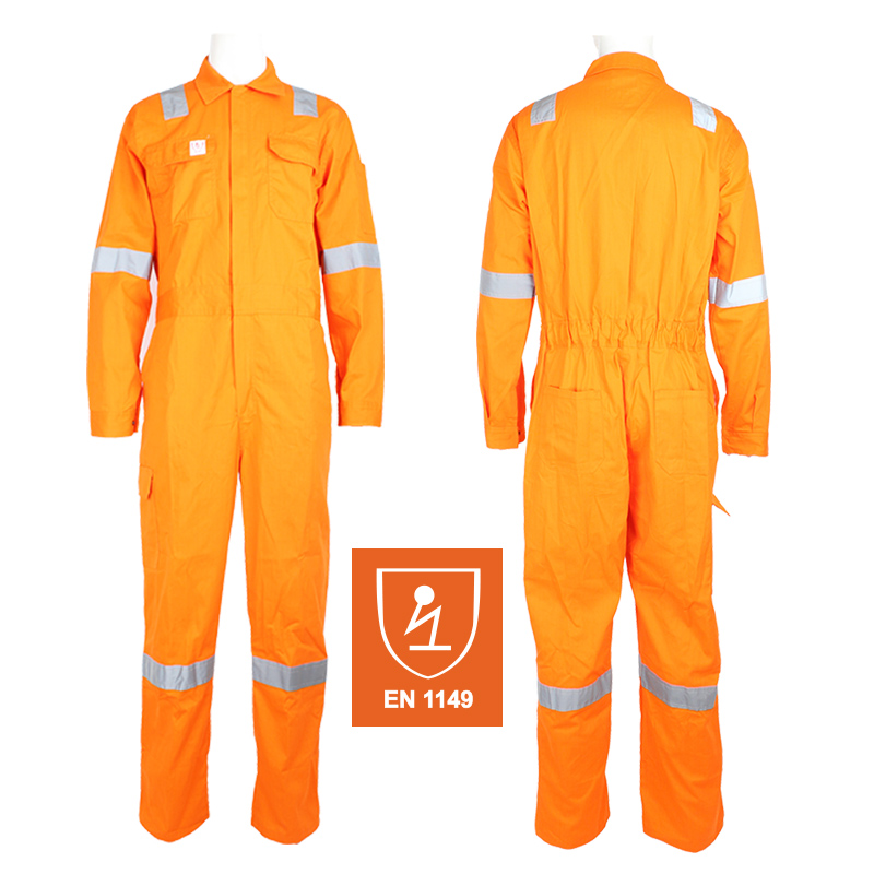 Wholesale Price Disposable Boiler suit - Anti-electro-static Boilersuit – CHUTUO detail pictures