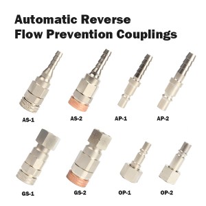 Automatic Reverse Flow Prevention Couplings
