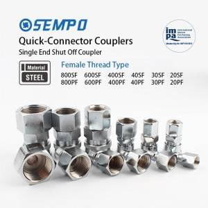 Air Coupler Quick-Connect Steel