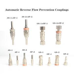 Automatic Reverse Flow Prevention Couplings