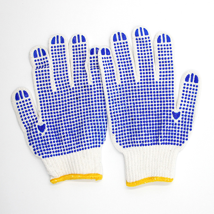 China Gloves Working Cotton Non Slip Dots factory and manufacturers