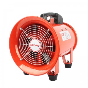 300mm Portable Ventilation Fan Yonyamula Axial Flow Fan CE KENPO