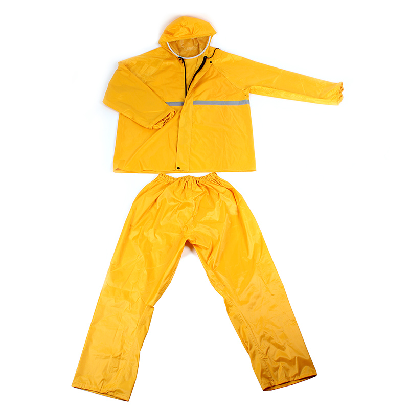 Orange Rain Suits with Hood Featured Image