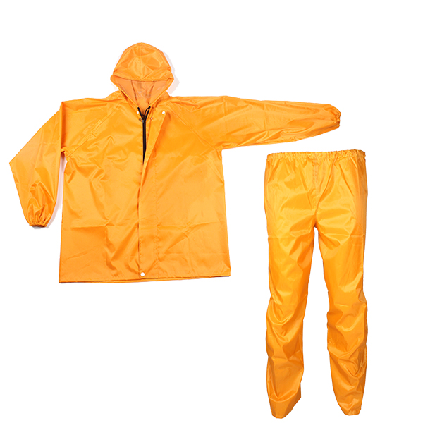 2018 wholesale price Work Coveralls Boiler Suit - Orange Rain Suits with Hood – CHUTUO