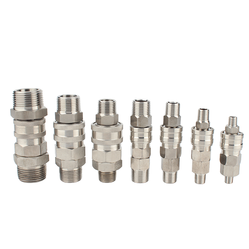 Bottom price Pneumatic Fittings Self-Locking Quick Joint - Air Coupler Quick-Connect Stainless Steel 304 – CHUTUO