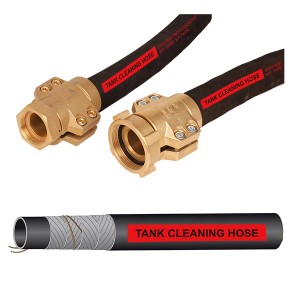 Static Electricity Conductive Tank Cleaning Hose For Oil Tank Cleaning Machine