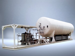 100% Original Factory Liquid Chlorine Storage Tanks - LNG pump skid – Enric