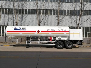 China Manufacturer for CNG Cylinder Cost - LNG transport semi-trailer – Enric
