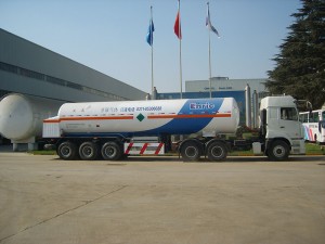 Manufactur standard Metal Fuel Container - LO2/LN2/LAr Industrial Gas Semi-trailer – Enric