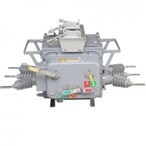 ZW20-12F 630A 1000A 12KV garis overload panyalindungan dedicated outdoor tegangan tinggi vakum circuit breaker