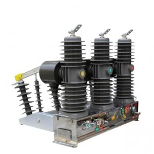 ZW32-24FG 24KV 630-1250A Interruttore di circuitu di vacuum d'alta tensione AC trifase per esterni