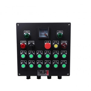 BXK 220/380V 10A Eksplosionssikker og anti-korrosions kontrolboks Eksplosionssikker strømfordelingsenhed
