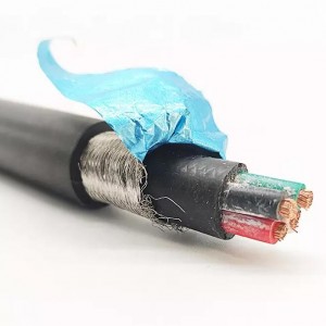 CEF(CVV)/DA serio 0.6/1KV EPR(PVC、NR+SBR) Izolitaj elektraj kabloj por ŝipoj kaj Mara konstruado