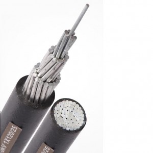 JKLYJ 0.6/10KV 16-240mm 1 inti Aluminium inti kabel overhead terisolasi