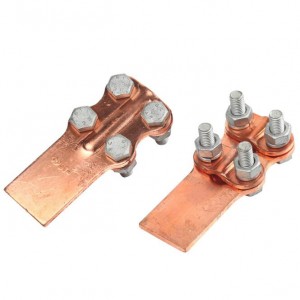 ST 35-240mm² Bolt type Copper equipment wire clamps sa power fittings