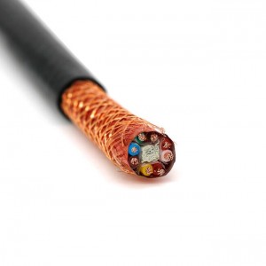 DJY(P)VP 300/500 V 0,5–24 mm² računalniški kabel z bakrenim jedrom XLPE, pleten z bakreno žico, oklop