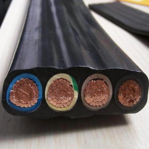 YFFB 300/500V 0.5-25mm² 2-60 cores Lift ranté sered marengan kabel fléksibel
