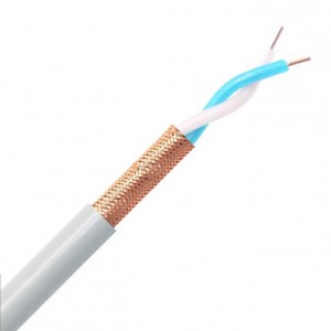 DJY(P)VP 300/500 V 0,5–24 mm² računalniški kabel z bakrenim jedrom XLPE, pleten z bakreno žico, oklop