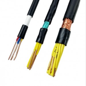 KVV/KVVP 450/750V 0,5-10mm² 2-61cores Жез өткөргүч PVC изоляцияланган жана капталган башкаруу кабели