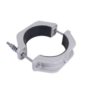 JGH 76-165mm 120*150*60mm Taas nga boltahe nga cable fixing wire clamp Single core aluminum alloy cable clamp