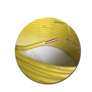 (ZR)BV 1,5/2,5/4/6 mm² 450/750 V Nizkonapetostna negorljiva enožilna bakrena žica za inženiring izboljšav doma