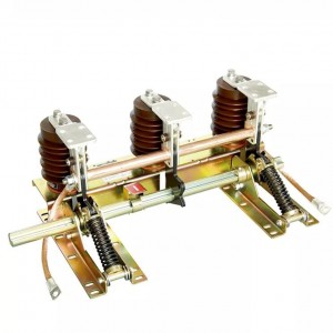 JN15 3 ~ 12KV avo-volt switchgear amin'ny telo-dingana AC an-trano avo-voltage grounding switch