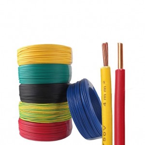 BVR 10/16/25mm² 450/750V Višežilna mekana bakrena žica i kabel za inženjering za poboljšanje doma