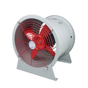 BT/CBF 220/380V 0,18-7,5KW Nevýbušný axiální průtokový ventilátor pro silný odvod kouře a ventilaci v průmyslových závodech