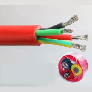 YGC 0.6/1KV 2.5-300mm² 1-5 žilni kabel za napajanje otporan na visoke temperature otporan na plamen silikonskom gumom izoliran mekom bakrenom jezgrom