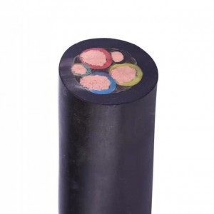 MY/MYP  0.38/0.66/1.14KV  4-400mm2   Mobile explosion-proof flame-retardant rubber sheathed flexible copper cable for coal mine