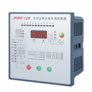 JKWF 220-380V 0.1-5.5A הספק תגובתי בקר פיצוי אוטומטי ארון קבלים מפצה אוטומטי