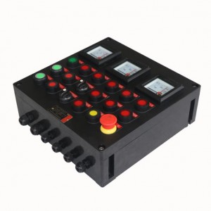 BXK 220/380V 10A Взривобезопасна и антикорозионна контролна кутия Взривобезопасно разпределително устройство