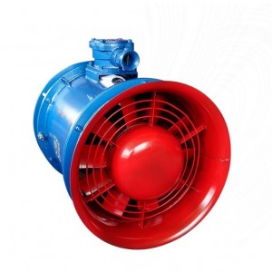 FBY(YBT)  4.7-56.9A  380/660V  Explosion proof pressed in type axial flow local fan for mine