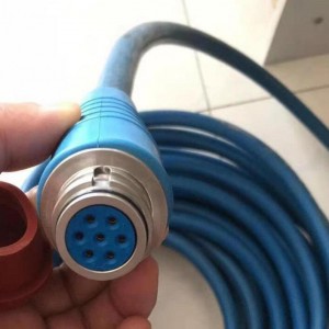 MHYV rige 7.1-44mm Flame brânfertraagjend kommunikaasje kabel foar mynbou doel