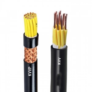 KVV/KVVP 450/750V 0,5-10mm² 2-61nüvəli Mis keçirici PVC izolyasiyalı və örtüklü idarəetmə kabeli