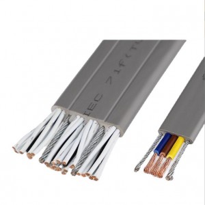 YFFB 300/500V 0,5-25mm² 2-60 kjerner Heistrekkkjede som følger fleksibel kabel