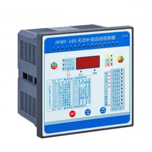 JKWF 220-380V 0.1-5.5A Controlador de compensação automática de potência reativa compensador automático de gabinete de capacitor