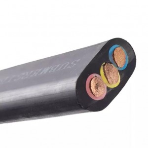 YFFB 300/500V 0,5–25 mm² 2–60 jeder Vlečna veriga dvigala, ki spremlja gibljivi kabel