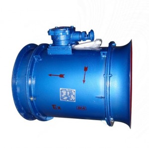 FBY(YBT) 4.7-56.9A 380/660V Взривозащитен пресован локален вентилатор с аксиален поток за мина