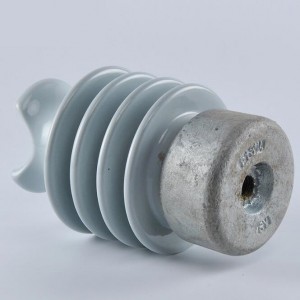 Isolateur en porcelaine de type poteau PS/PSN 25-66KV 3-12.5KN pour ligne électrique haute tension extérieure