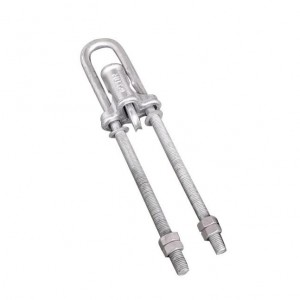 NU/NUT/NX 6.6-16mm Wedge tension clamp kanggo fiksasi tiang kawat