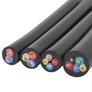 YQ/YQW/YZ/YZW/YC/YCW 450/750 V 0,3-150 mm² 2-5 jezgri, vodootporni, vatrootporni gumirani kabel za napajanje i žice