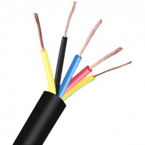 YQ/YQW/YZ/YZW/YC/YCW   450/750V  0.3-150mm²  2-5cores  Waterproof flame-retardant rubber sheathed power cable and wires
