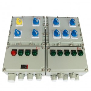 BXM(D) 220/380V 60-250A Дистрибутивна кутија за осветлување (напојување) отпорна на експлозија Уред за дистрибуција на електрична енергија отпорна на експлозија
