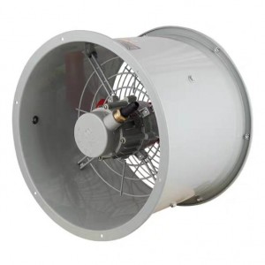 BT/CBF  220/380V  0.18-7.5KW  Explosion proof axial flow fan for strong smoke exhaust and ventilation in industrial plant
