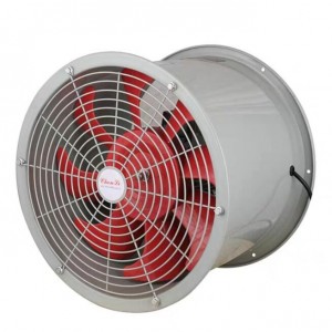 BT/CBF  220/380V  0.18-7.5KW  Explosion proof axial flow fan for strong smoke exhaust and ventilation in industrial plant