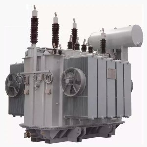 Seria SFSZ11 110KV 6300-63000KVA Trei faze răcite cu aer Trei înfășurări immerse în ulei La sarcină transformator de putere cu reglare a tensiunii